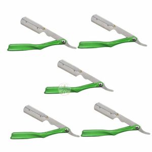 Professional Folding <b>Barber</b> Razor with Single Edge Replaceable <b>Blades</b> for Men's Body Shaving - Product Image 1