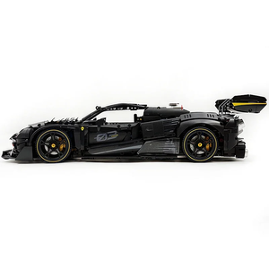Guli 10627, Bloques de Construcción de Superauto, Juguete Educativo para Niños, Plástico ABS, Funciona con Batería, Escala 1:1, Compatible con Más de 3729 Piezas, Edad - Product Image 2