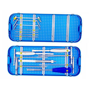 Caja de Esterilización para Instrumental Quirúrgico de Fragmentos Pequeños, para Placas de Fragmentos Pequeños, Cirugía Ortopédica, de Surgiright Instruments - Product Image 5