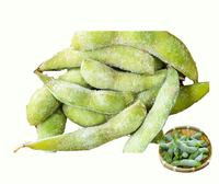 Fabricant vietnamien approvisionnement ISO standard à bas prix congelé transformé entier Edamame en vrac