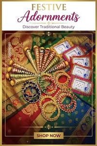 Hermosos brazaletes hechos a mano, vibrantes conos Shagun y exquisitos conjuntos de joyería tradicional, perfectos para bodas y ceremonias. - Product Image 3