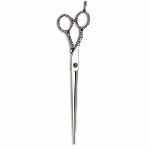 Ciseaux de toilettage professionnels pour animaux de compagnie, en acier inoxydable 440C, ciseaux de coupe de poils pour animaux, lames droites et aiguisées, cisailles pour animaux - Product Image 2