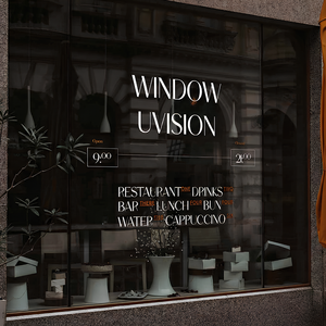 Vinilos Adhesivos Personalizados para Ventanas, Impresión de Calcomanías Estáticas para el Hogar, Oficina y Exhibición Comercial, Directo de Fábrica - Product Image 5