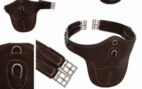 Sangle de selle en cuir véritable, fournisseur en gros de Divine International