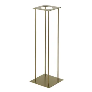 Handmade <b>Gold</b> Finish Metal Flower <b>Vase</b> Elegant Designer Decorative Product for Global Wholesale Home Decor Buyers and Furniture - Product Image 1