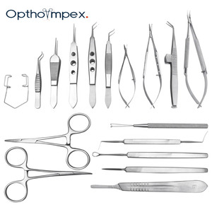 Instrumentos Quirúrgicos Manuales de Acero Inoxidable para Cirugía de Cataratas, Herramientas Oftalmológicas Profesionales para Procedimientos y Tratamiento Clínico - Product Image 1