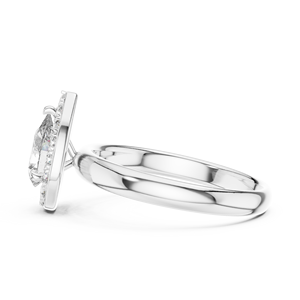 แหวนเพชรโมอิสซาไนต์เงินแท้ 925 คลาสสิก ขายส่ง ผู้ผลิตและจำหน่ายเครื่องประดับหมั้น - Product Image 2