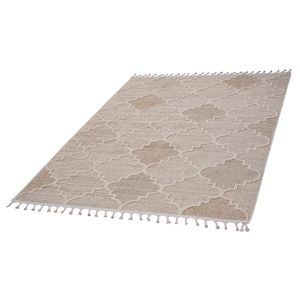 Set di Tappeti LOOM and LUXE Collection 8X10 Crema/Trellis per Interni/Esterni - Product Image 3