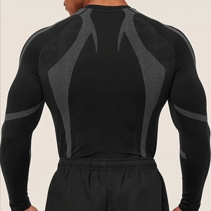 NUEVA Camiseta de Compresión de Manga Larga para Hombre, Protección UV UPF50+, Secado Rápido, para Gimnasio, Fitness y Deportes, 2026 MMA Rash Guard - Product Image 5