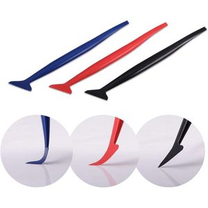 Set di 3 Utensili Flessibili per Applicazione Pellicole Auto, Micro Squeegee per Curve e Fessure, per Installazione di Pellicole Oscuranti e Adesivi Auto di Diverse Durezze - Product Image 2