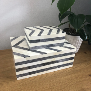 Handmade Bone Inlay Trinket Jewelry <b>Box</b> with <b>Floral</b> Pattern Wooden Organizer for Luxury Home Décor Accessories - Product Image 6