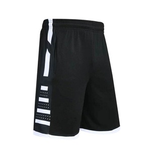 Pantalones Cortos Deportivos de Baloncesto con Diseño Personalizado de Cordón Ajustable y Tela de Secado Rápido - Product Image 3
