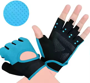 Adjustable Weightlifting <b>Gloves</b> with Wrist Support for Bodybuilding Workout and Strength Exercise Supplier - Product Image 4
