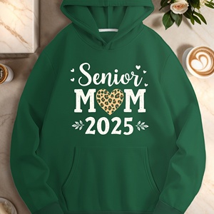 2025 sweats tricotés à capuche imprimés décontractés pour femmes pour les mères âgées - Product Image 2
