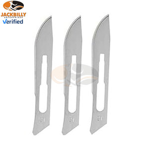 ด้ามมีดผ่าตัดปลอดเชื้อ Surgi ใบมีดผ่าตัดสำหรับการผ่าตัดทางการแพทย์ คุณภาพสูง ผลิตจากสแตนเลสสตีล ใช้แล้วทิ้งหรือใช้ซ้ำได้ เหมาะสำหรับโรงพยาบาล - Product Image 5