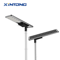 XINTONG tempat parkir 60W 80W 100W 120W 150W All-in-One lampu jalan tenaga surya