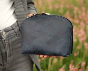 Bolsa de Cosméticos Impermeable y Ecológica de Cuero con Cierre de Cremallera para Mujer, Bolsa de Maquillaje Pequeña y Compacta para Viajes - Product Image 4