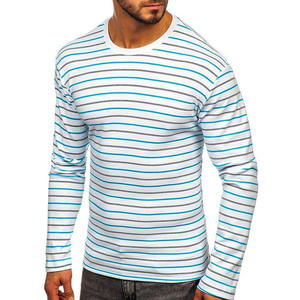 T-shirts pour hommes de qualité supérieure en gros, couleur unie, 100% coton, respirants, confortables, nouvelle arrivée, manches courtes, logo personnalisé - Product Image 2