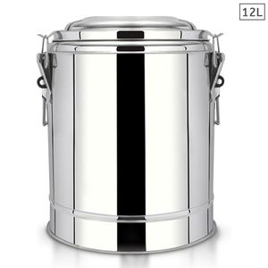 Olla de Acero Inoxidable Aislada de 12L, Duradera y Térmica para Bebidas Calientes y Frías, para Té, Café, Jugo, Agua, Sopa y Más - Product Image 5