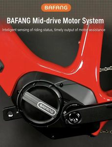 Bicicleta Eléctrica de Montaña X8 Sport 29 (27.5) 17" / 19" Cuadro de Fibra de Carbono Motor Central Batería de Litio Frenos Hidráulicos Dobles - Product Image 6