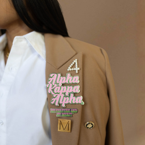 Extra Large Pink Green <b>Pin</b> Oversized Decorative Metal Lapel Brooch Women Suit <b>Badge</b> Fashion Jewelry Gift Accessory - Product Image 2