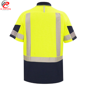 Camiseta Polo de Alta Visibilidad con Logotipo Personalizado de Primera Calidad, Camiseta de Seguridad Reflectante para Carreteras con Alta Visibilidad - Product Image 6