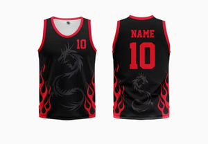 Camisetas de Baloncesto Personalizadas por el Fabricante con Nombre o Número - Product Image 3