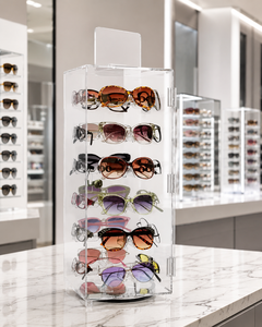 Expositor de Gafas de Sol Moderno Personalizado al por Mayor, Soporte Premium Independiente para Exhibición en Ópticas - Product Image 5