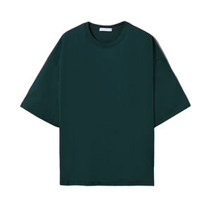 Nueva Camiseta Oversize de Corte Holgado y Tejido Grueso 100% Algodón para Hombre, Estilo Streetwear, Diseño Personalizable para Fabricantes - Product Image 5
