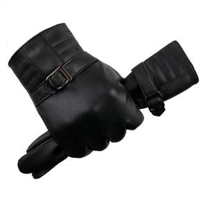 Guantes de Vestir de Invierno para Mujer / Guantes de Cuero sin Forro / Guantes de Cuero de Vestir para Hombre de Invierno - Product Image 3