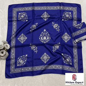 Custom Satin Printed <b>Scarf</b> Manufacturer Wholesale OEM ODM Private Label Personalized Design Promotion Gift Kenya Nigeria Ghana - Product Image 3
