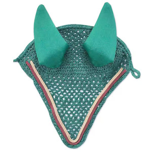 Premium Equestrian Horse <b>Fly</b> Veil High Quality Nose Cover Ear Bonnet <b>Net</b> Hood Mesh Clothing Buckle Athletic for Horse Riding - Product Image 5