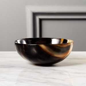 Customized Eco-Friendly Horn Bowl Classic Oval Shape Party <b>Dinnerware</b> in All Sizes New Design - Product Image 3