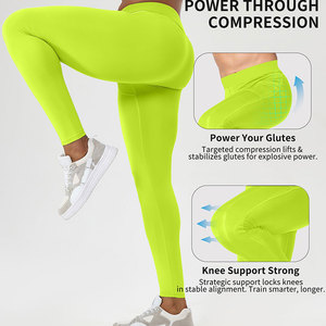 Legging de yoga extensible dans quatre sens pour homme, respirant, léger, doux pour la peau, durable, coupe ajustée, pour la course à pied et la marche en extérieur - Product Image 3