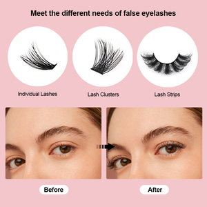 Pince à cils en acier inoxydable courbée, dégradé rose doré, avec logo personnalisé, pour extensions de cils DIY - Product Image 4