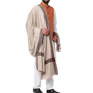 Men Winter Wool <b>Shawl</b> Solid Soft <b>Warm</b> Breathable Traditional Luxury Formal <b>Wrap</b> - Product Image 6