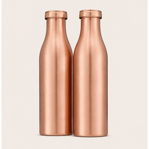 Botella de Agua de Cobre Puro de Calidad de Exportación para Beneficios Ayurvédicos para la Salud, a Prueba de Fugas, sin Costuras, para Yoga, Gimnasio y Oficina - Product Image 5