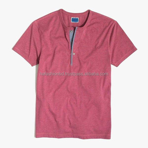 T-shirt décontracté d'été pour hommes grandes tailles, en coton tricoté 100%, col carré, imprimé à carreaux, manches courtes, vente en gros personnalisée - Product Image 2