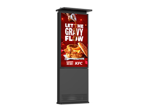 Écran totem extérieur ultra-fin en aluminium IP66 de 32 pouces - Product Image 3