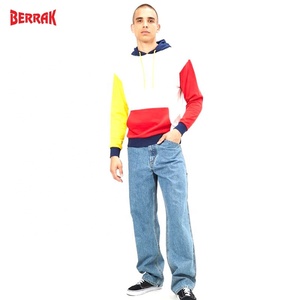 Bomlook — chemisier décontracté à manches longues pour hommes, tenue urbaine, à col rond, avec cordon de serrage, de haute qualité, sweat-shirt Simple, de tous les jours, collection 2021 - Product Image 4