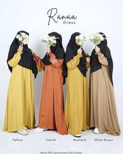 Robe Abaya Musulmane Modeste de Haute Qualité, Tissu 100% Polyester, Respirant, Écologique, Séchage Rapide, Design Casual - Product Image 2