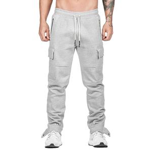 Pantalones de chándal de algodón para hombre, pantalones Cargo con bolsillos, pantalones informales para correr en el gimnasio, pantalones deportivos para hombre 2026 - Product Image 2