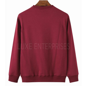 Sweat-shirt d'hiver respirant de haute qualité pour homme, coupe décontractée, en molleton 100 % coton, avec logo personnalisé - Product Image 2