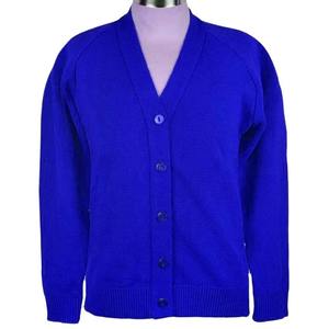 Modern Monochrome Casual Women's Sweaters <b>Cardigan</b> <b>Long</b> Sleeve Cropped Wool/Acrylic Embroidery Front Button Quick Dry - Product Image 4