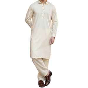 Salwar Kameez Indio Pakistaní para Hombre, Conjuntos Casuales Térmicos de Talla Grande a Bajo Precio, Algodón/Poliéster de Alta Calidad - Product Image 1