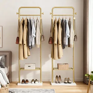 Handmade Decorative Garment <b>Rack</b> for Fashion Display Home <b>Storage</b> and Hotel ProjectsSingle Tier Iron <b>Storage</b> Basket <b>Wall</b>-Mounted - Product Image 1