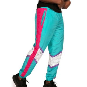 Pantalones Cortavientos Retro de los 90 para Hombre, con Bloques de Color, Impermeables, Ligeros, Estilo Vintage, Deportivos, Hip Hop, Streetwear - Product Image 5