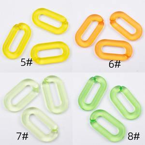 Décoration intérieure : Chaînes en résine personnalisables, très grandes et aux couleurs claires, maillons en résine multicolores de grande taille disponibles. - Product Image 6