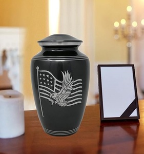 Urna Funeraria de Aluminio para Cenizas Humanas, Fabricada por OEM, con Acabado Decorativo y Cierre Seguro - Product Image 4