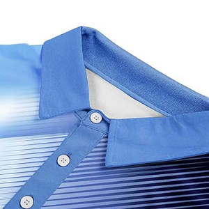 Polo de golf pour homme de qualité supérieure, matière douce, haut de sport décontracté pour l'entraînement, polo de golf - Product Image 3